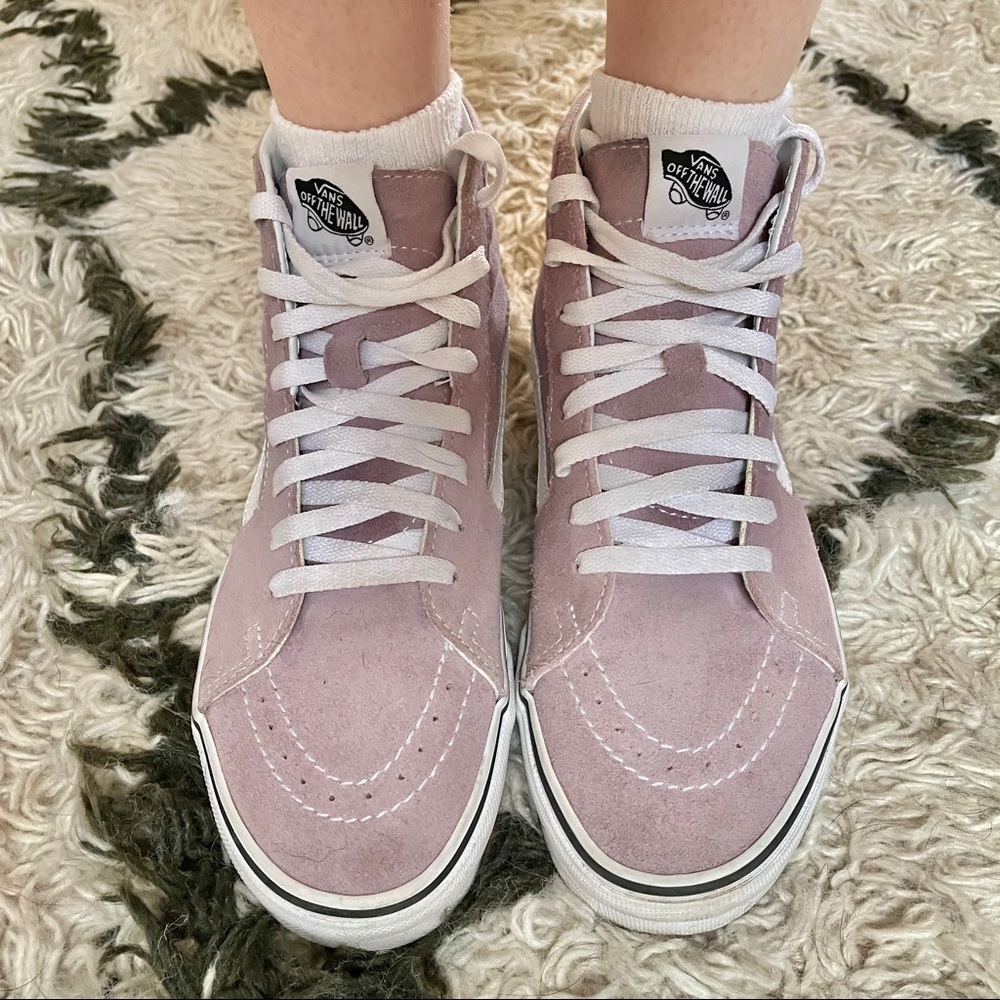 Vans Jersey SK8-HI Lilac & White